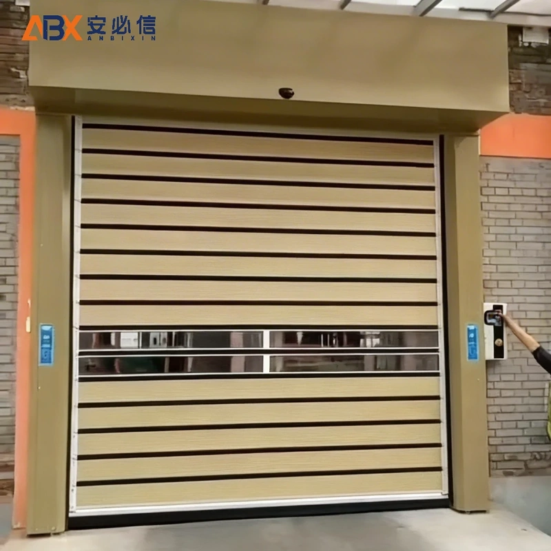 中卫螺旋式高速门
